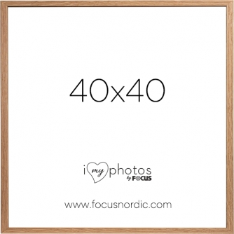 Photo Frames - FOCUS ROCK OAK VENEER 40X40 120972 - quick order from manufacturer