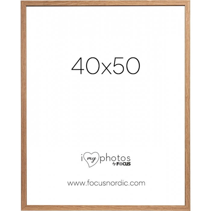 Photo Frames - FOCUS ROCK OAK VENEER 40X50 120973 - quick order from manufacturer