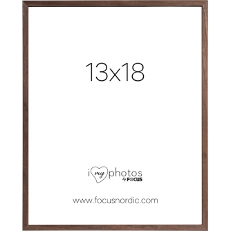 Foto rāmis - FOCUS ROCK WALNUT VENEER 13X18 120975 - быстрый заказ от производителя