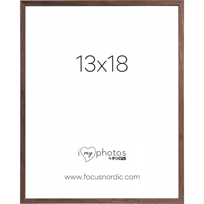 Foto rāmis - FOCUS ROCK WALNUT VENEER 13X18 120975 - быстрый заказ от производителя