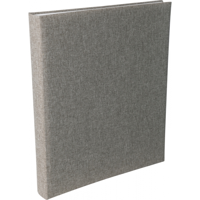 Photo Albums - FOCUS BASE LINE CANVAS RINGBINDER BROWN 116475 - quick order from manufacturer