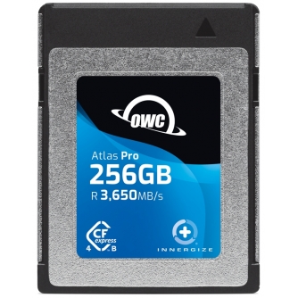 Memory Cards - OWC CFEXPRESS ATLAS PRO R3650/W3000/SW800 (TYPE B) G4 - 256GB OWCCFXB4P00256 - quick order from manufacturer