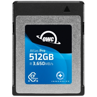 New products - OWC CFEXPRESS ATLAS PRO R3650/W3000/SW800 (TYPE B) G4 - 512GB OWCCFXB4P00512 - quick order from manufacturer