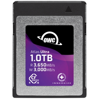 New products - OWC CFEXPRESS ATLAS ULTRA R3650/W3000/SW1500 (TYPE B) G4 - 1TB OWCCFXB4U01000 - quick order from manufacturer