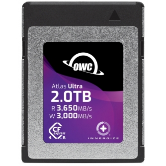 Atmiņas kartes - OWC CFEXPRESS ATLAS ULTRA R3650/W3000/SW1500 (TYPE B) G4 - 2TB OWCCFXB4U02000 - ātri pasūtīt no ražotāja