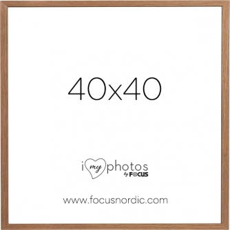 Photo Frames - FOCUS SOUL OAK VENEER 40X40 120922 - quick order from manufacturer