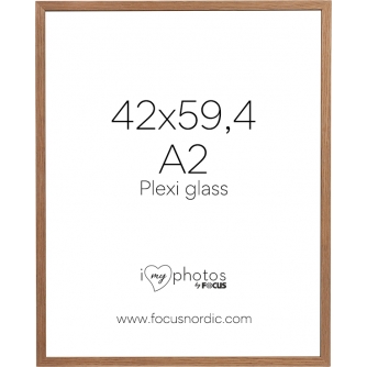 Photo Frames - FOCUS SOUL OAK VENEER 42X59,4 (A2) PLEXI 120925 - quick order from manufacturer