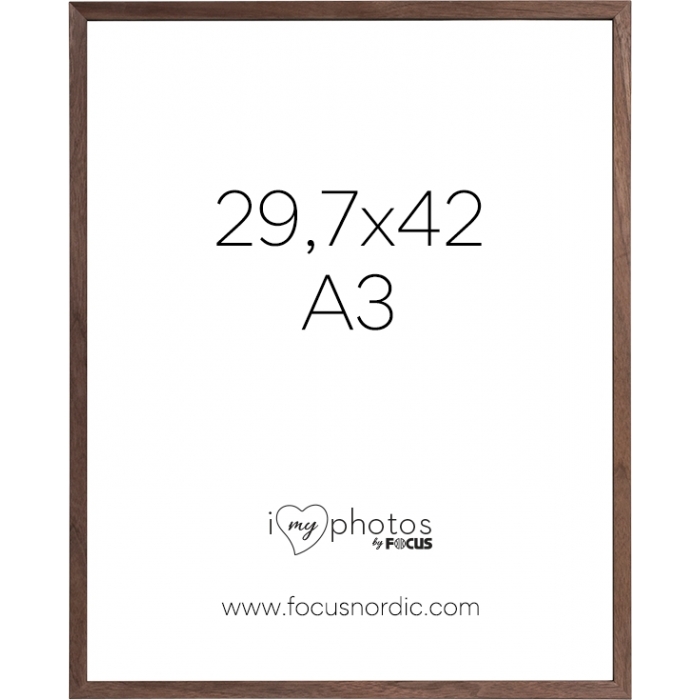 Photo Frames - FOCUS ROCK WALNUT VENEER 29,7X42 (A3) 120982 - quick order from manufacturer