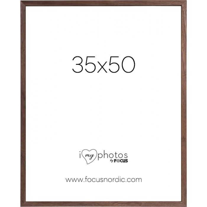 Photo Frames - FOCUS ROCK WALNUT VENEER 35X50 120986 - quick order from manufacturer