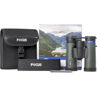 Binokļi - Focus Mountain 8x33 Binoculars by Focus Optics - 115848 - ātri pasūtīt no ražotāja