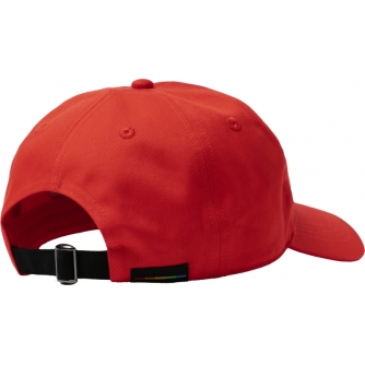 Drabužiai - Polaroid Red Cap, 6-Panel Design, Adjustable Fit, Cotton, One Size - быстрый заказ от производителя