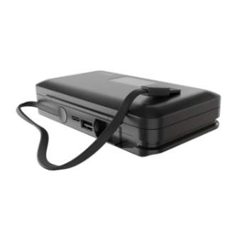 Chargers for Camera Batteries - Newell LCD dual-channel charger with power bank and SD card reader for LP-E6 batteries for Canon - buy today in store and with delivery