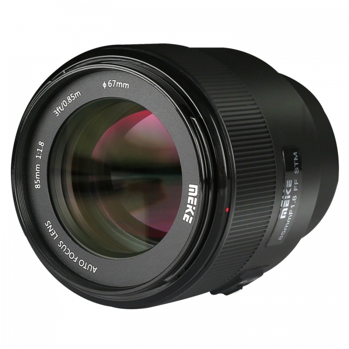 Mirrorless Lenses - Meike 85mm F1.8 STM Auto Focus E MK-85MM F1.8 AF E - quick order from manufacturer