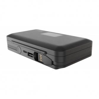 Chargers for Camera Batteries - Newell LCD dual-channel charger with power bank and SD card reader for LP-E6 batteries for Canon - buy today in store and with delivery