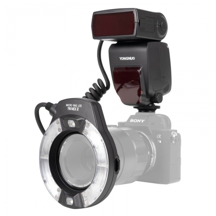 On-camera LED light - Yongnuo YN14EX II ring light for Sony - quick order from manufacturer