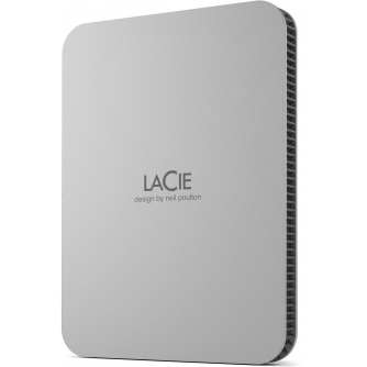 Hard drives & SSD - LaCie external hard drive 2TB Mobile Drive USB-C (2022), moon silver STLP2000400 - quick order from manufacturer