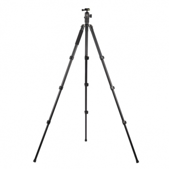 Foto statīvi - Fotopro F5 tripod with FPH-52Q ball head - black - ātri pasūtīt no ražotāja