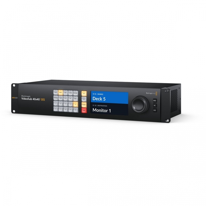 Video mixer - Blackmagic Design VideoHub 12G 40x40 Video Router - quick order from manufacturer