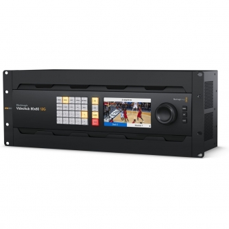 Video mixer - Blackmagic Videohub 80x80 12G SDI Router with LCD - quick order from manufacturer