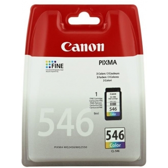 Printeri un piederumi - Canon CL-546 Color Ink Cartridge for PIXMA Printers - быстрый заказ от производителя