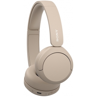 Headphones - Sony wireless headset WH-CH520, beige WHCH520C.CE7 - quick order from manufacturer