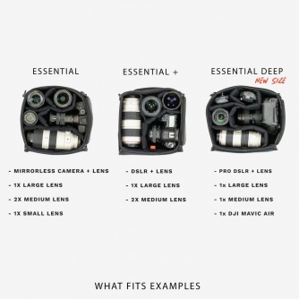 Citas somas - Wandrd Camera Cube Essential Deep - ātri pasūtīt no ražotāja