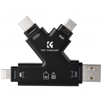 Memory Cards - K&F Concept 4 in 1 Micro SD Card KF42.0006 - quick order from manufacturer