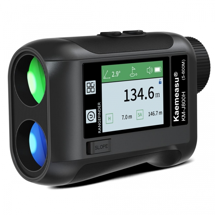 Optiskie tēmekļi - K&F Concept KM-J800H Golf Rangefinder with colour touch LCD HD colour screen GW56.0008 - ātri pasūtīt no ražotāja