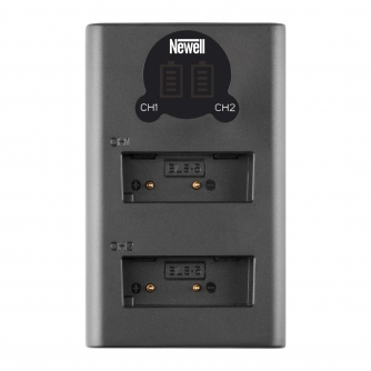 Chargers for Camera Batteries - Newell DL-USB-C dual channel charger for PS-BLS5 - quick order from manufacturer