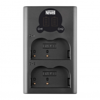 Kameras bateriju lādētāji - Newell DL-USB-C dual channel charger for EN-EL3e - ātri pasūtīt no ražotāja