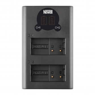 Chargers for Camera Batteries - Newell DL-USB-C dual channel charger for DMW-BLC12 - quick order from manufacturer