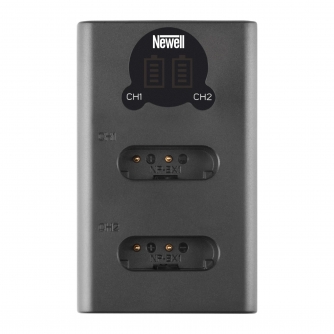 Батареи для камер - Newell DL-USB-C Dual Channel Charger for NP-BX1 Battery - купить сегодня в магазине и с доставкой