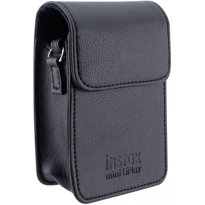 Mugursomas - Fujifilm Instax Mini LiPlay case, black - ātri pasūtīt no ražotāja