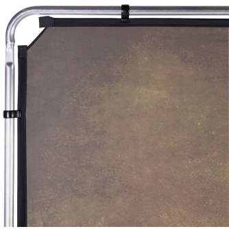 Background Set with Holder - Manfrotto frame + background EzyFrame Vintage, olive LL LB7924 - quick order from manufacturer