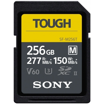 Memory Cards - Sony memory card SDXC 256GB M Tough UHS-II C10 U3 V60 SFM256T.SYM - quick order from manufacturer