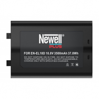 Newell Plus Replacement Battery EN-EL18d for Nikon