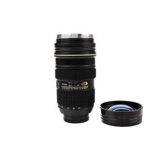 Photography Gift - Drinking cup 24-70 lens Black - buy today in store and with delivery