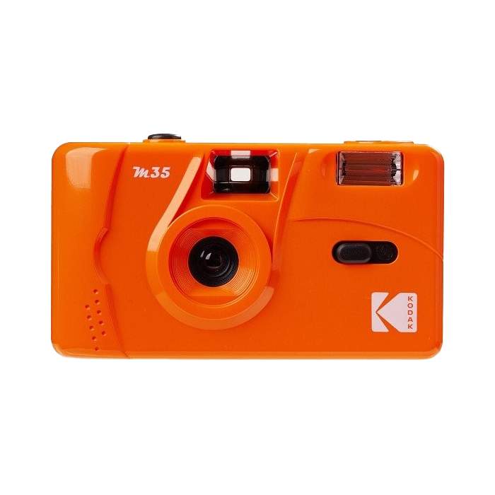 Плёночные фотоаппараты - Tetenal KODAK M35 reusable camera Papaya - быстрый заказ от производителя