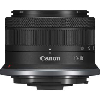 MIRRORLESS Objektīvi - Canon RF-S 10-18mm F4.5-6.3 IS STM R sērijas APSC crop platleņa objektīvs - ātri pasūtīt no ražotāja