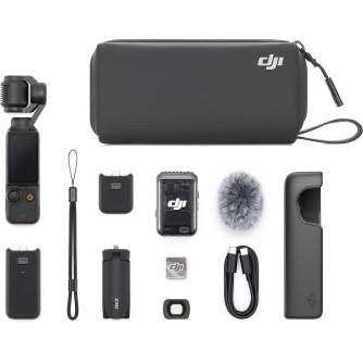 Action Cameras - DJI Camera Pocket 3 Creator Combo vlogging 3-axis gimbal action camera - quick order from manufacturer