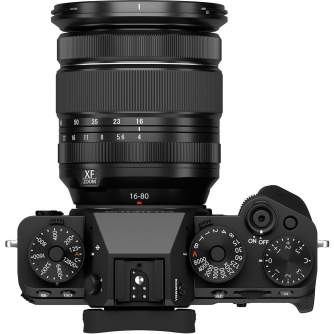 Mirrorless Cameras - Fujifilm X-T5 mirrorless camera XF16-80mm F4 R OIS WR Black - quick order from manufacturer