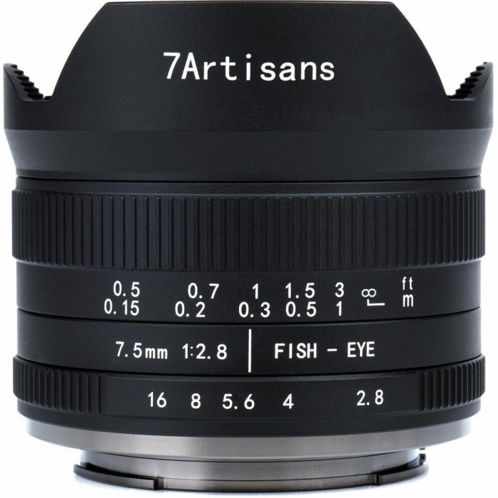 Mirrorless Lenses - 7artisans 7.5mm F2.8 II Canon EOS-R - quick order from manufacturer