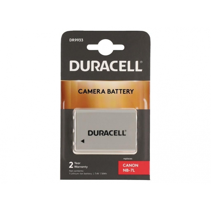 Baterijas, akumulatori un lādētāji - Duracell DR9933 Battery for Canon NB-7L 1050mAh 7.4V - быстрый заказ от производителя