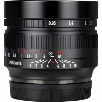 Mirrorless Lenses - 7Artisans 50mm f/0.95 Sony E Portrait Lens A008B-E - quick order from manufacturer