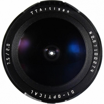 Objektīvi bezspoguļa kamerām - Ttartisan 7.5mm f2.0 Fuji X Fisheye Lens - ātri pasūtīt no ražotāja