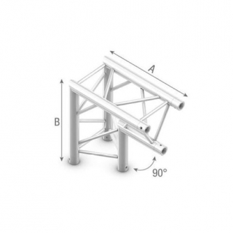 Other studio accessories - StudioKing Truss Triangle 90 Degree Corner Piece Flat Side Up - quick order from manufacturer