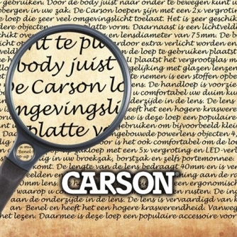 Magnifying Glasses - Carson Magnifiers Starter set with Free Counter Display - quick order from manufacturer