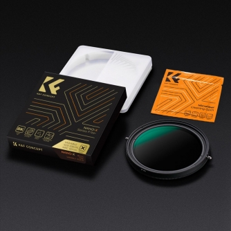 Neutral Density Filters - K&F Concept 95MM XB42 Nano-X CPL+Variable/Fader NDX ND2~ND32,Waterproof, Anti Scratch, Green Coated KF01.2325 - quick order from manufacturer