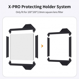 Kvadrātiskie filtri - K&F Concept 100*100mm Lens Protection Bracket 2pcs Nano x-pro Series KF31.038 - ātri pasūtīt no ražotāja