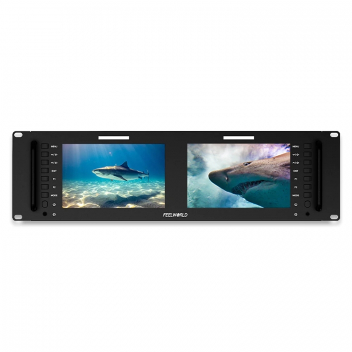 Accessories for rigs - Feelworld D71 PLUS-H Dual 7" 4K HDMI Monitors - quick order from manufacturer